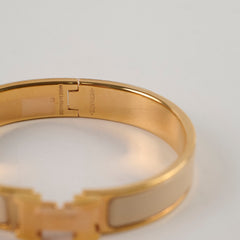 Hermes Clic H Bracelet GM Poussin