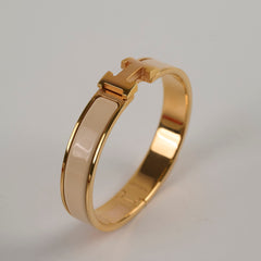 Hermes Clic H Bracelet GM Poussin