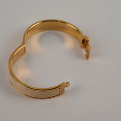 Hermes Clic H Bracelet GM Poussin