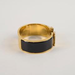 Hermes Clic Clac H Bracelet PM Black