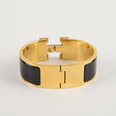 Hermes Clic Clac H Bracelet PM Black