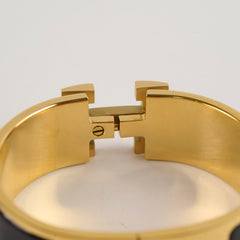 Hermes Clic Clac H Bracelet PM Black