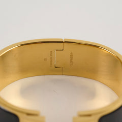 Hermes Clic Clac H Bracelet PM Black