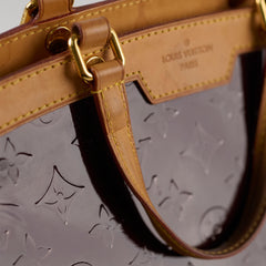 Louis Vuitton Brea MM Bag Monogram Vernis Amarante