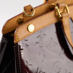 Louis Vuitton Brea MM Bag Monogram Vernis Amarante