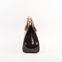 Louis Vuitton Brea MM Bag Monogram Vernis Amarante