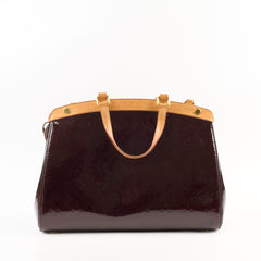 Louis Vuitton Brea MM Bag Monogram Vernis Amarante
