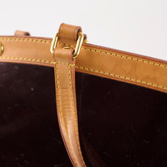 Louis Vuitton Brea MM Bag Monogram Vernis Amarante