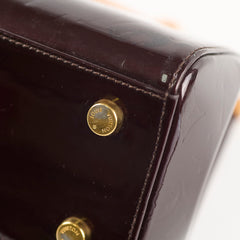 Louis Vuitton Brea MM Bag Monogram Vernis Amarante