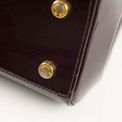 Louis Vuitton Brea MM Bag Monogram Vernis Amarante