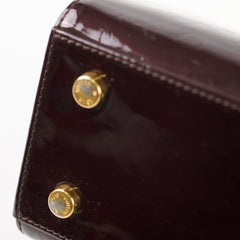 Louis Vuitton Brea MM Bag Monogram Vernis Amarante