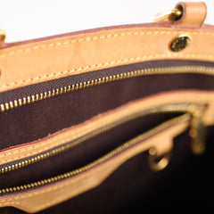 Louis Vuitton Brea MM Bag Monogram Vernis Amarante