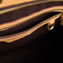 Louis Vuitton Brea MM Bag Monogram Vernis Amarante