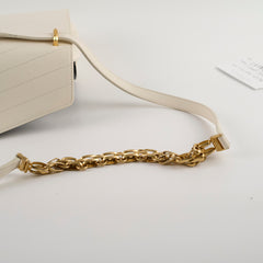 Deal of The Week - Chanel Chevron Envelope Flap White