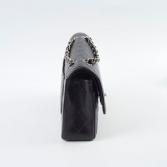 Chanel Vintage Caviar Medium/Large Double Classic Flap