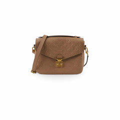 Louis Vuitton Pochette Metis Empriente Beige