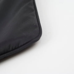 Prada Nylon Logo Pouch Black