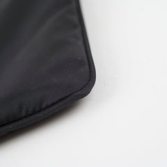 Prada Nylon Logo Pouch Black