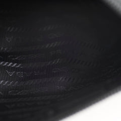 Prada Nylon Logo Pouch Black