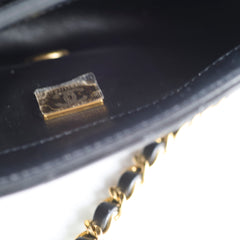 Chanel Mini Flap Bag with Top Handle Black 22A Microchipped