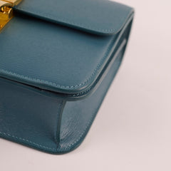 Celine Box Teen Classic Bag Blue
