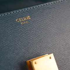 Celine Box Teen Classic Bag Blue