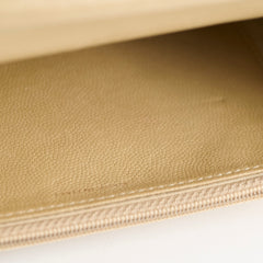 Chanel Boy Wallet On Chain Gold Caviar