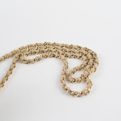 Chanel Boy Wallet On Chain Gold Caviar