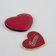 Gucci Heart Mirror Red