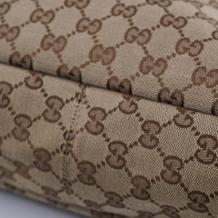 Gucci Canvas Hobo Bag Beige