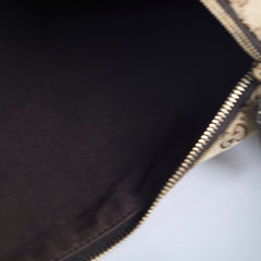 Gucci Canvas Hobo Bag Beige