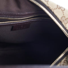 Gucci Canvas Hobo Bag Beige