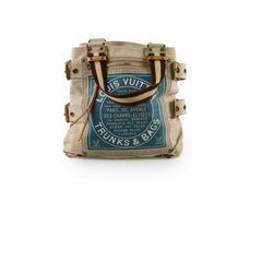 Louis Vuitton Canvas Globe Shopper Tote Beige/Blue