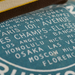 Louis Vuitton Canvas Globe Shopper Tote Beige/Blue