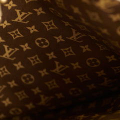 Louis Vuitton Canvas Globe Shopper Tote Beige/Blue