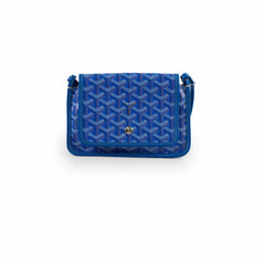 Goyard Goyardine Canvas Plumette Bag Blue