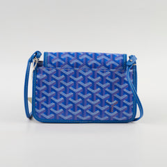Goyard Goyardine Canvas Plumette Bag Blue