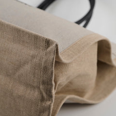 Saint Laurent Rive Gauche Large Tote Beige