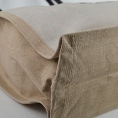 Saint Laurent Rive Gauche Large Tote Beige