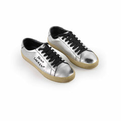 Saint Laurent Sneaker Silver Size 39