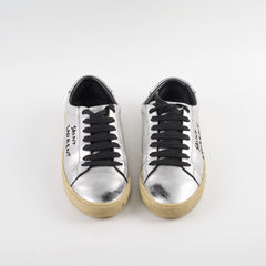 Saint Laurent Sneaker Silver Size 39