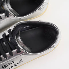 Saint Laurent Sneaker Silver Size 39