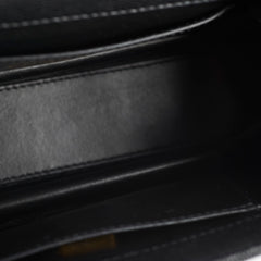 Chanel Caviar 22k Coco First Flap Bag Black Microchip