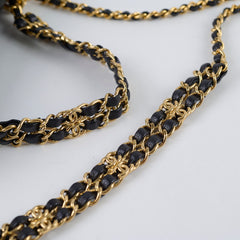 Chanel Caviar 22k Coco First Flap Bag Black Microchip