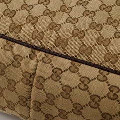 Gucci GG Surpreme Canvas Diaper Bag Brown