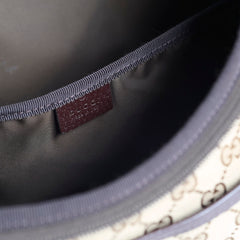 Gucci GG Surpreme Canvas Diaper Bag Brown