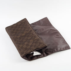 Gucci GG Surpreme Canvas Diaper Bag Brown