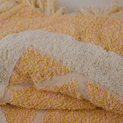 Chanel Coco Beach Bag & Towel Set Light Yellow/Pink