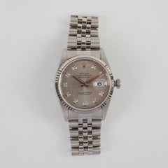 Rolex Datejust 36mm Diamond Dial Watch