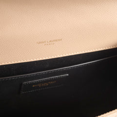 Saint Laurent Medium Envelope Bag Beige
